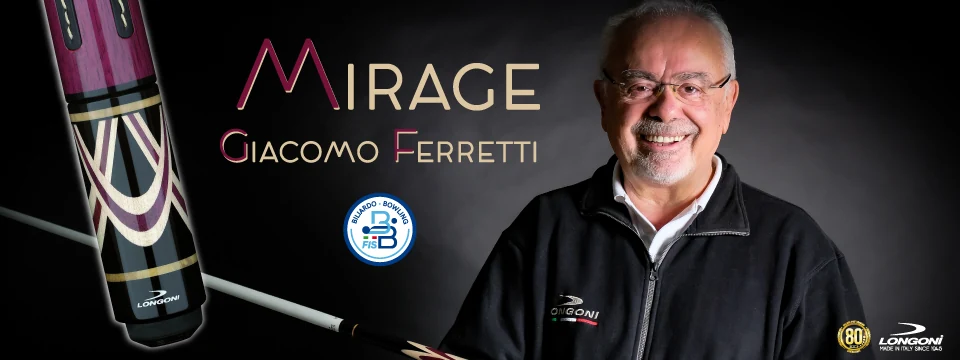 Longonicues 5 birilli Mirage strisce by Giacomo Ferretti - Imagen 2