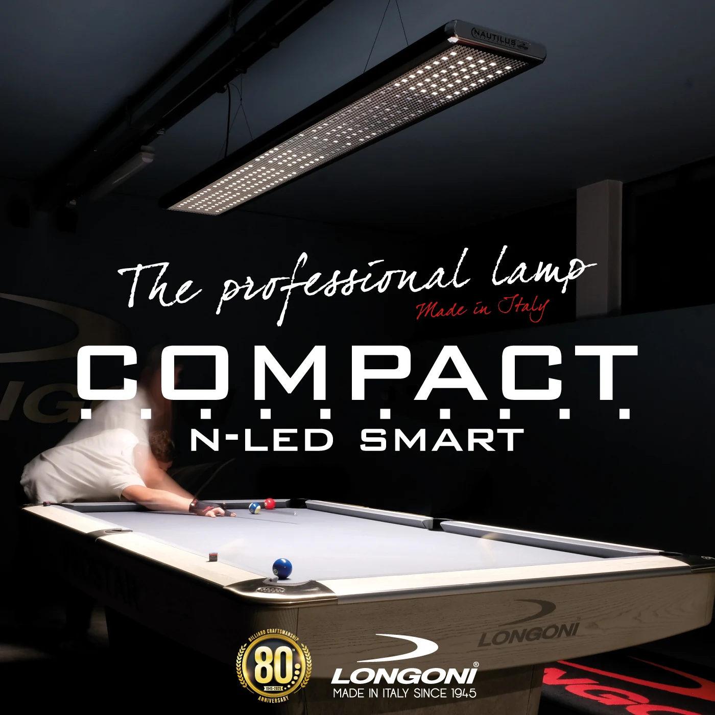 Longoni billiard lamps Compact