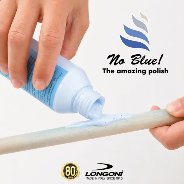 No blue polish by Longoni cues