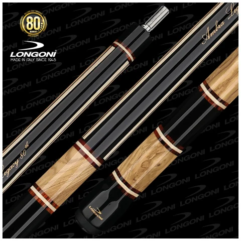 Longoni carom cue - Ambra legacy 80th