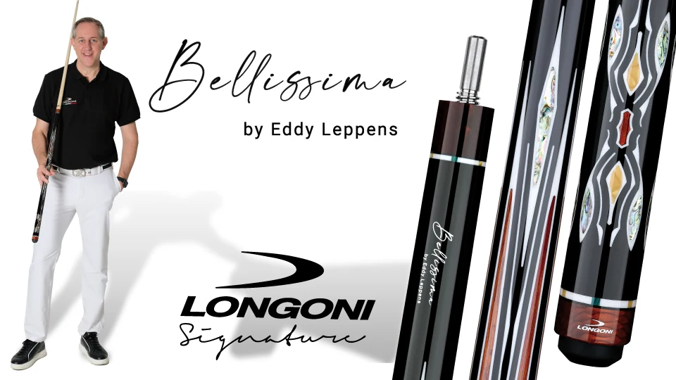 Longoni carom cue - Bellissima by Eddy Leppens - Imagen 2