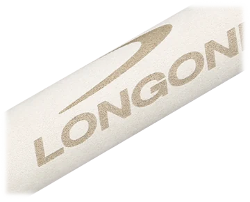 Longoni carom cue - Black fox II GRAY Alcantara - Imagen 3