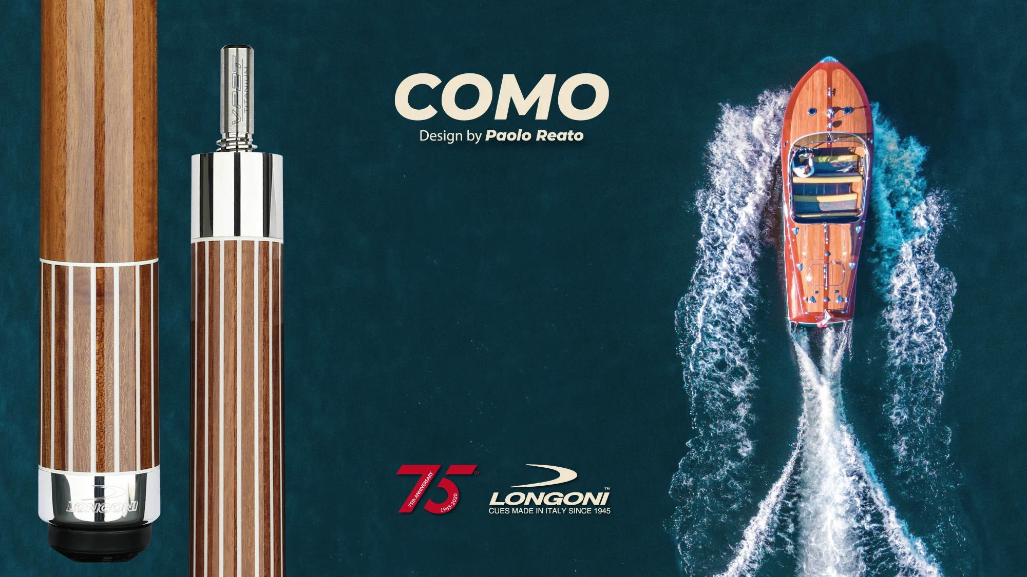 Longoni carom cue - Como by Paolo Reato - Imagen 2