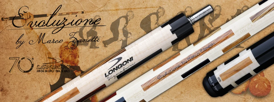 Longoni carom cue - Evoluzione by Marco Zanetti - Imagen 2