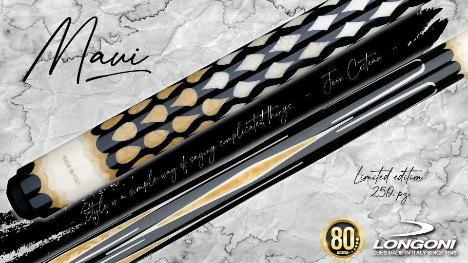 Longoni carom cue - Maui - Imagen 2