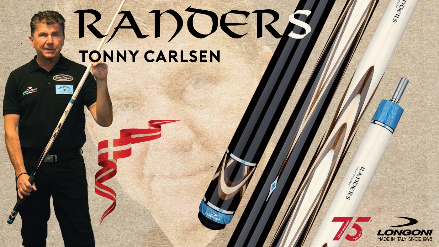 Longoni carom cue - Randers by Tonny Carlsen - Imagen 2