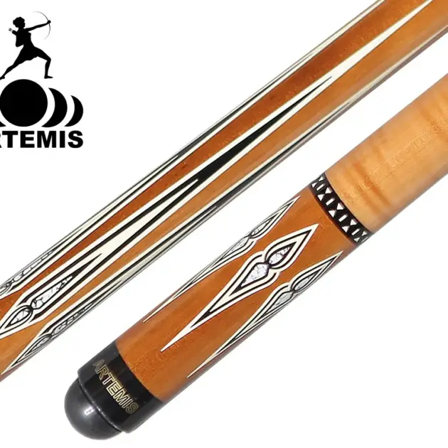 Taco de Billar Carambola Artemis Mister 100 Curly Maple Marrón