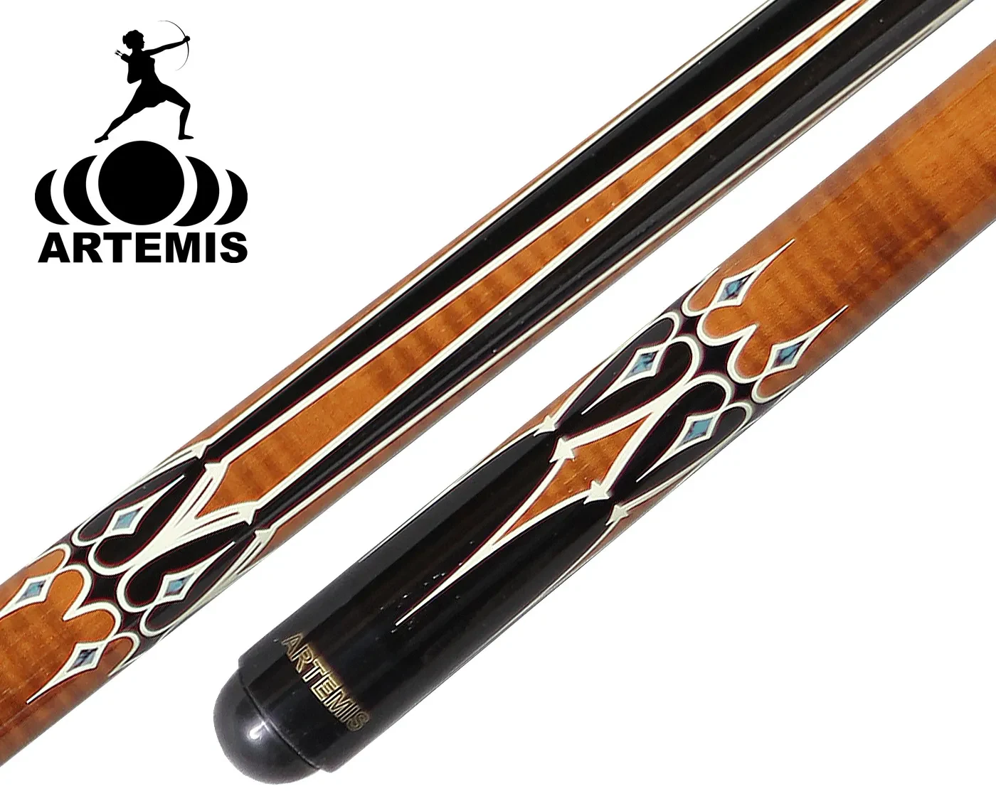 Taco de Billar Carambola Artemis Mister 100 Lady Pink Flowers - Imagen 5