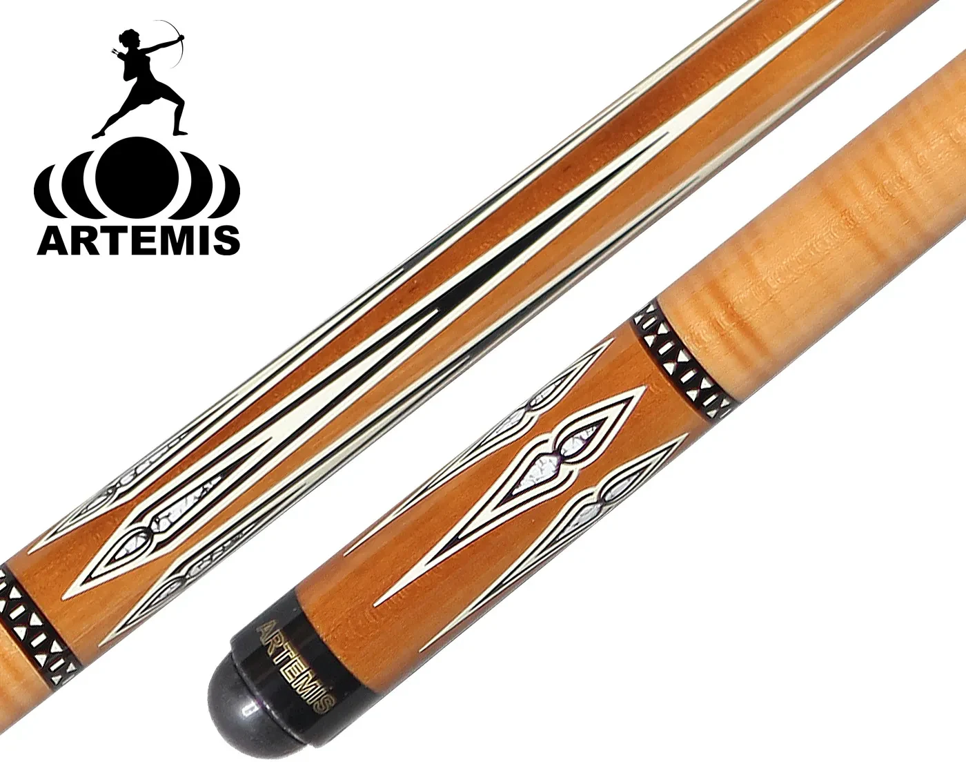 Taco de Billar Carambola Artemis Mister 100 doble flama Azul - Imagen 5
