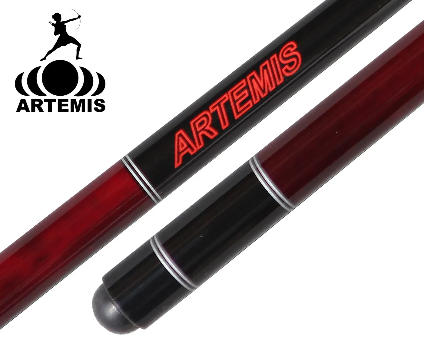 Taco de Billar Carambola Artemis Mister 100 doble flama Azul - Imagen 6
