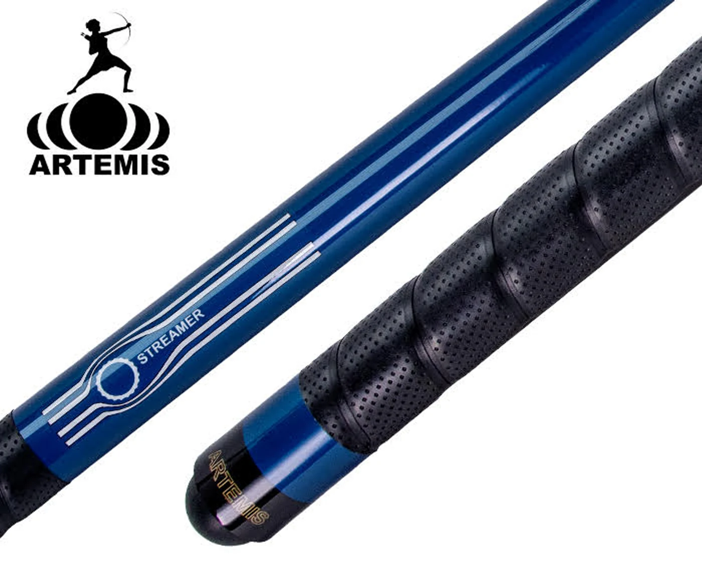 Taco de Billar Carambola Artemis Streamer - Azul