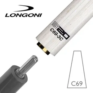 Flecha 3 Bandas Longoni S20 C69 - Unión VP2 - Cónica - 69 cm - 11,8 mm