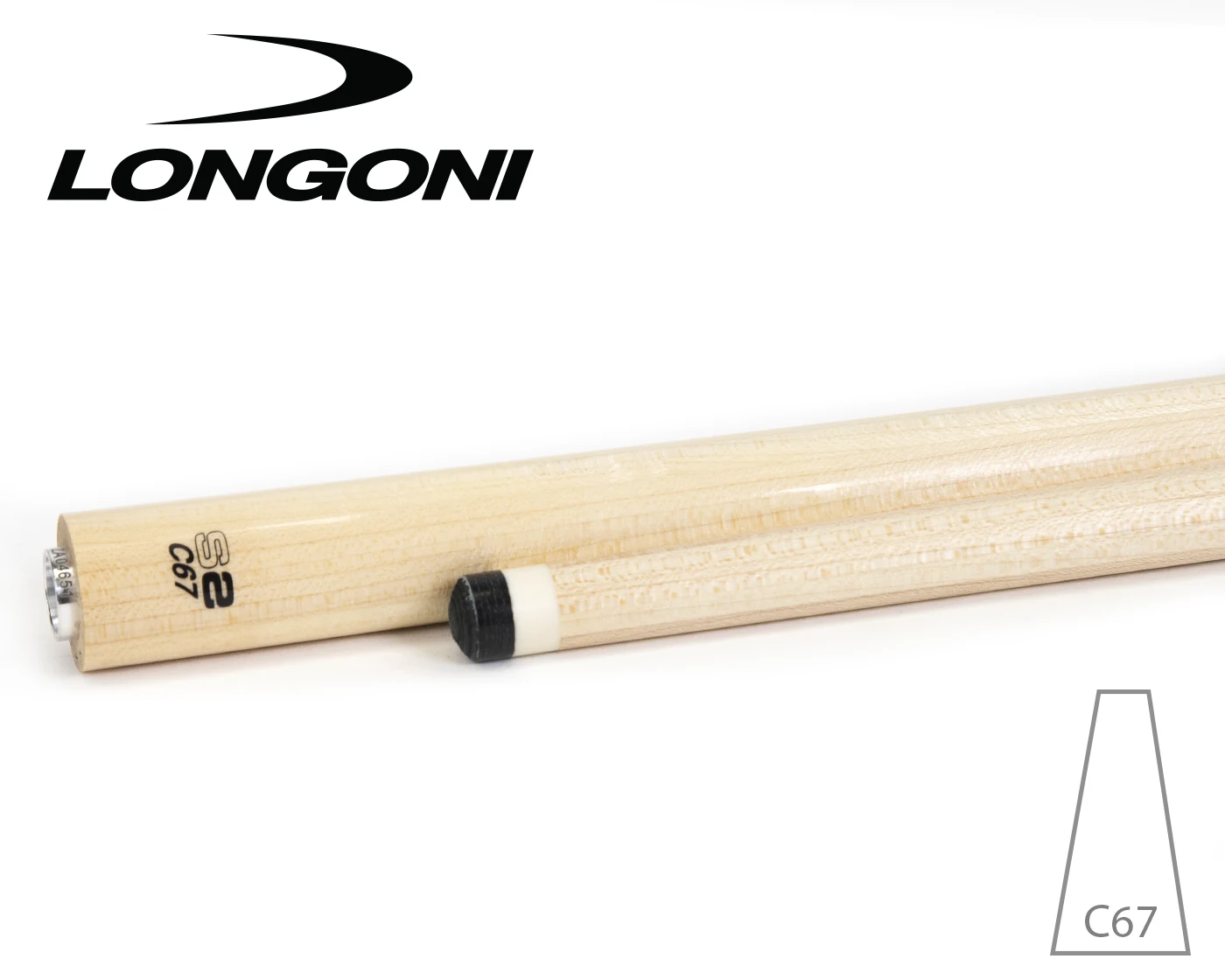 Flecha Libre/Cuadro Longoni S2 C67 - Unión VP2 - Cónica - 67 cm - Imagen 2