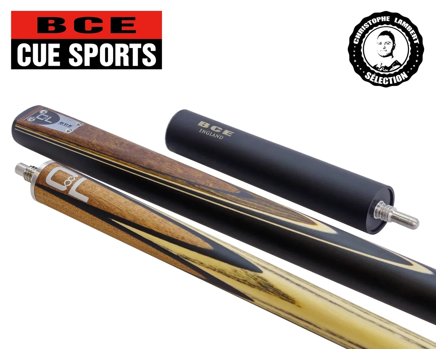 Taco de Snooker/Billar Inglés BCE Christophe Lambert BC8L-100