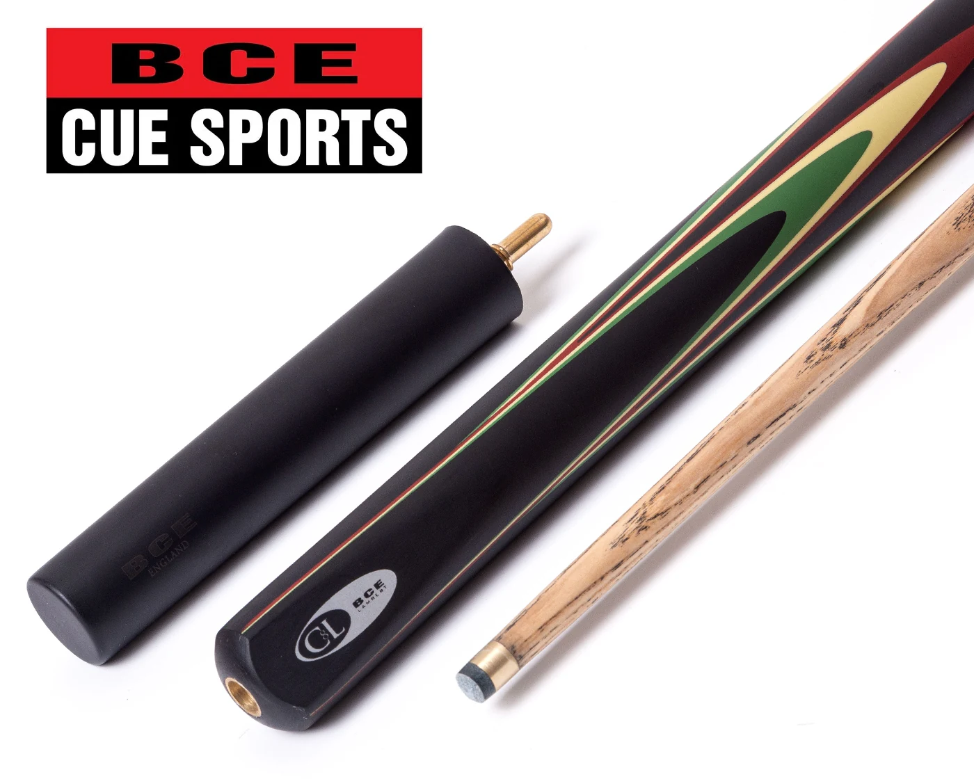 Taco de Snooker/Billar Inglés BCE Protégé Christophe Lambert EL2-4D (con estuche) - Imagen 4