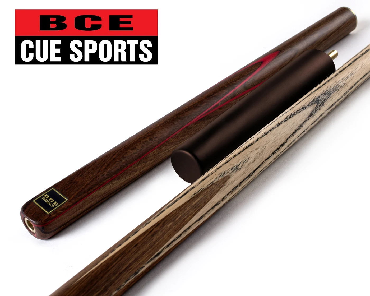 Taco de Snooker/Billar Inglés BCE Protégé Christophe Lambert EL3-2D (con estuche) - Imagen 4