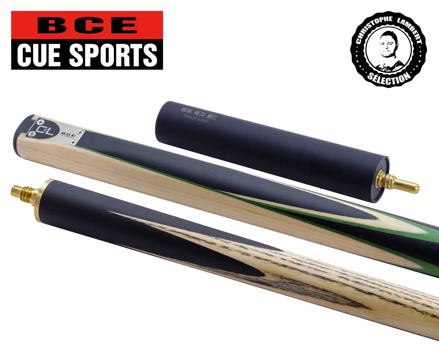 Taco de Snooker BCE Black Series GMP-1 con estuche - Imagen 6