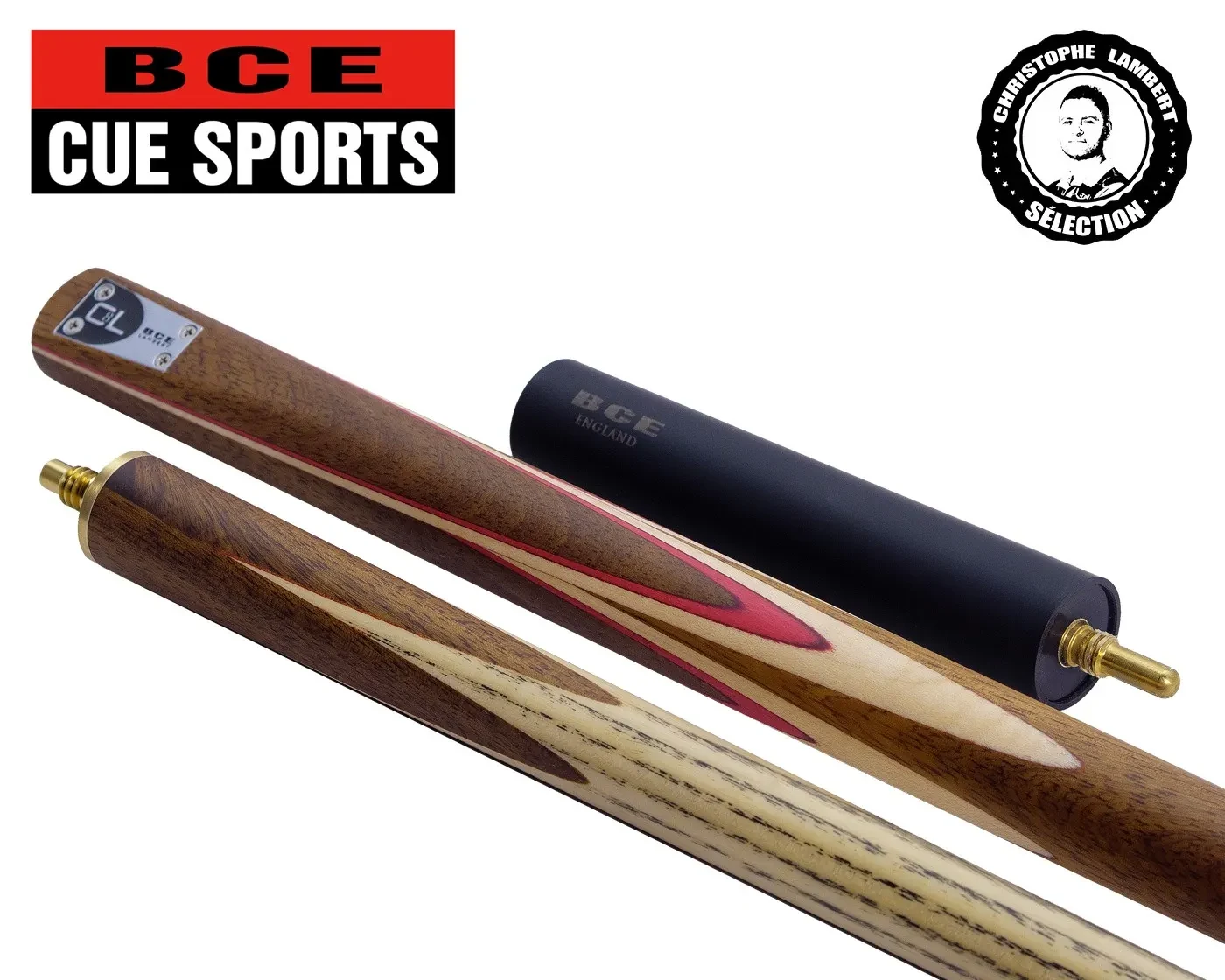 Taco de Snooker/Billar Inglés BCE EL3-3D con estuche - Imagen 8