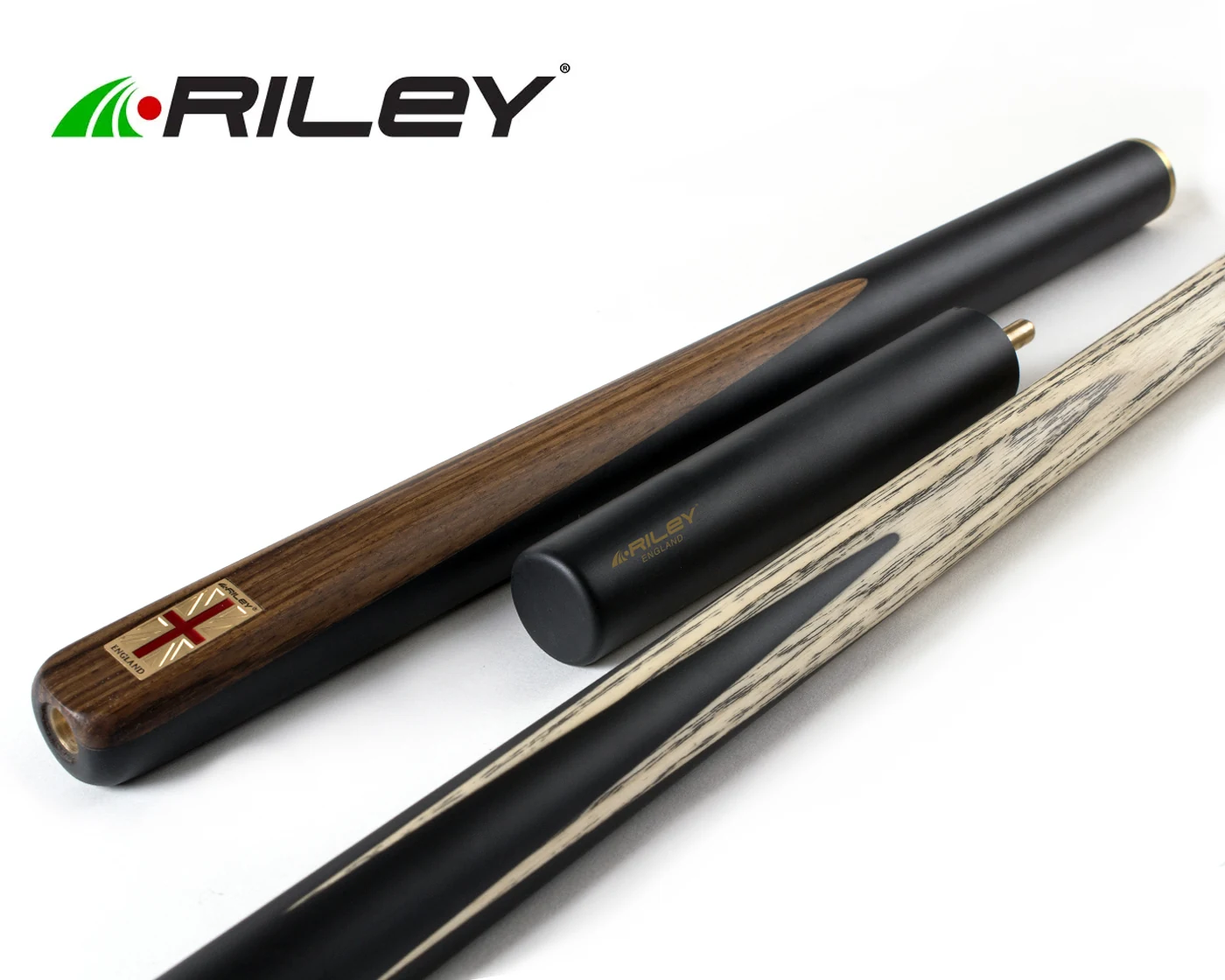 Taco de Snooker Riley England Sapele Series 1 con Estuche