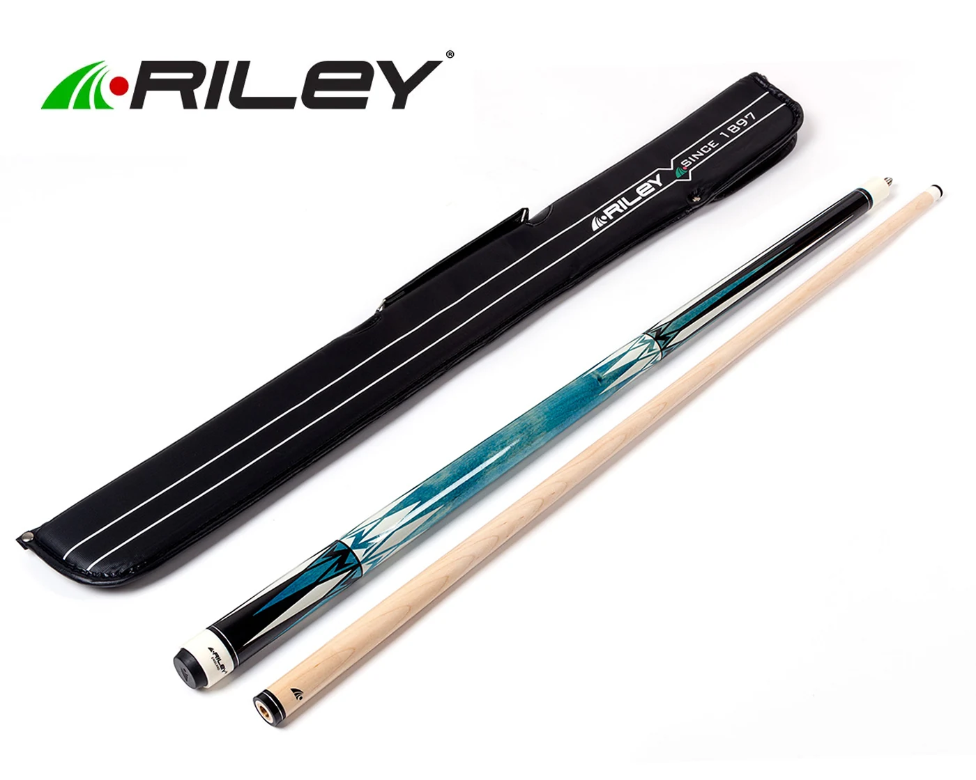 Taco de Snooker Riley England Sapele Series 7 con Estuche - Imagen 6