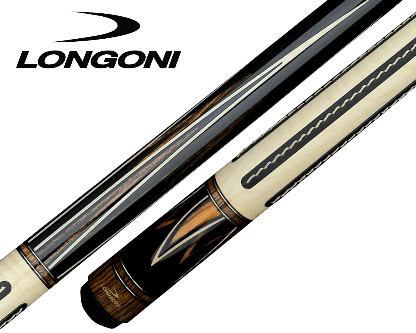 Taco de Pool Longoni Flames Leather Stripes - Imagen 2