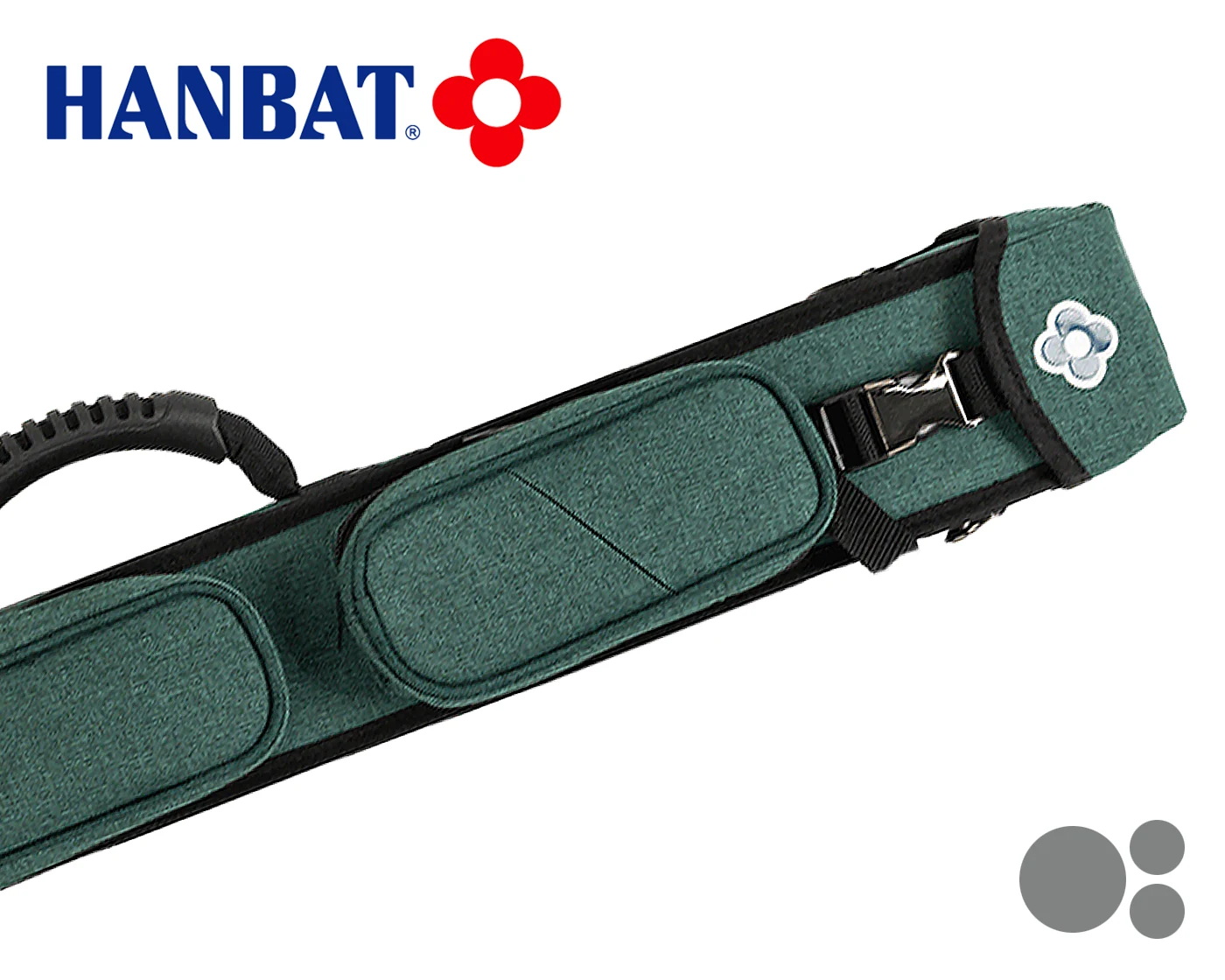 Taco de billar Hanbat Kentaurus K44 - Rojo/Azul - Imagen 8