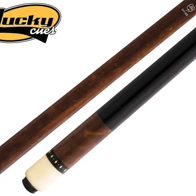 Taco de Billar Carambola Lucky LCRM9 - Marrón/Negro