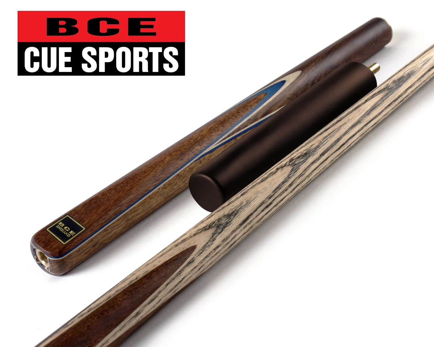Taco de Snooker 3/4 BCE England 7 con Estuche